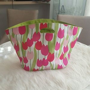 Clinique floral bag